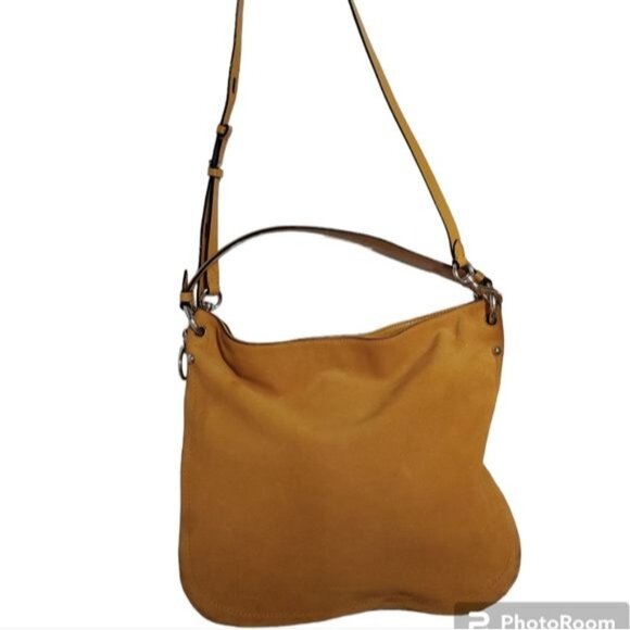 Rebecca Minkoff JODY CONVERTABLE Suede Hobo Crossbody Shoulder Tote WOMEN'S - Picture 16 of 16